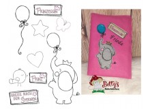 Stickserie - ElefantenprinzESSIN Doodle